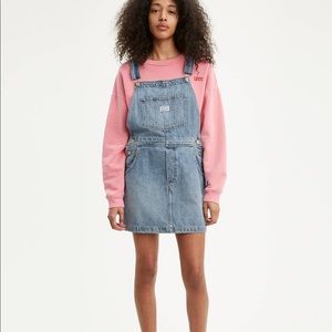 Levi’s Norah Skirtall Overalls Silver Lining